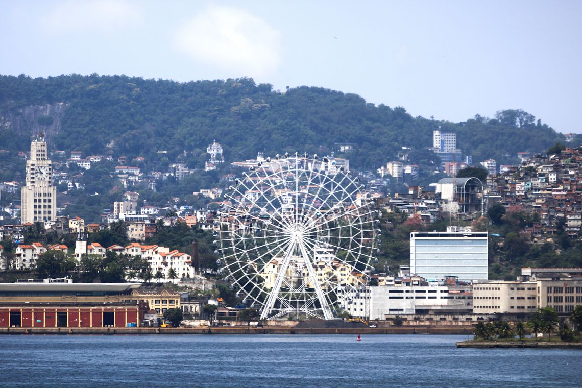 Rio inaugura hoje maior roda-gigante da América Latina