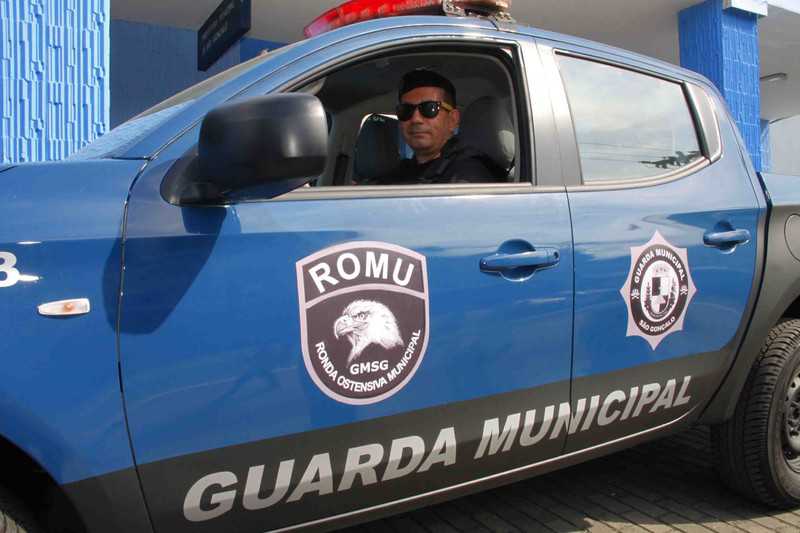 Guarda Municipal recebe novos veículos para ronda em SG