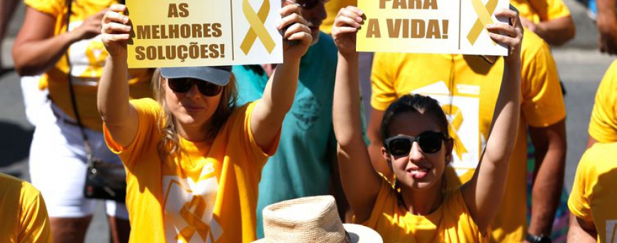 Setembro amarelo terá foco em prevenção do suicídio entre os jovens