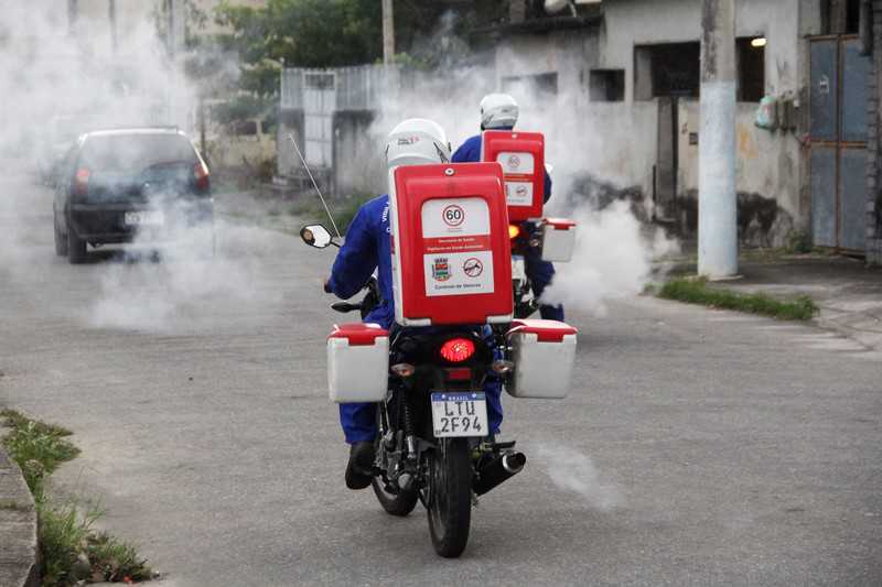 Até o fim do mês motos com inseticidas contra a dengue vão rodar em SG